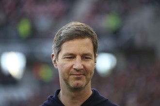Jochen Saier (SC Freiburg Sports Director) at the 1st FBL match: 24-25: 1st FBL: 24-25: 9th Sptg.
