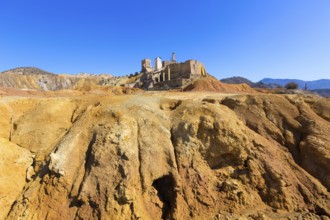 Mazarron Murcia deserted old mine in Spain