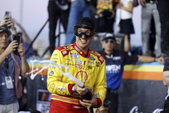 JOEY LOGANO (22) of Middletown, CT wins the NASCAR Cup Series Championship Race at Phoenix Raceway