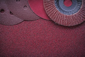 Flap discs Sanding discs on emery paper
