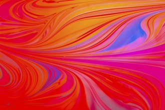 Traditional Ottoman Turkish marbling art patterns as abstract colorful background