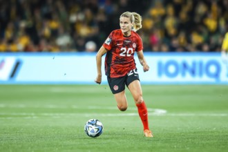 MELBOURNE, AUSTRALIA, JULY 31: Cloe LACASSE of Canada as Australia plays Canada at the FIFA Women's