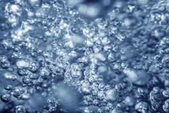 Air bubbles, underwater bubbles Abstract Background
