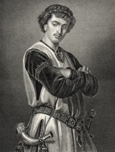 Don Manuel, character from the tragedy The Bride of Messina by Friedrich Schiller, 1759 - 1805