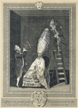 Fashion, caricature, 1780