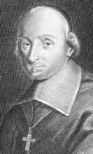 Bishop Jean d'Arenthon d'Alex (1620-1695) on Engraving from the 1700s. Engraved by F.Delamonce