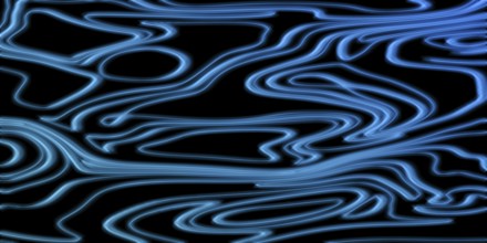 Neon Glow blue lines on a dark background, Glowing background