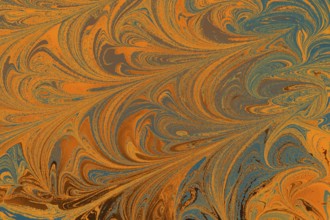 Abstract marbling floral pattern for fabric, tile design. background texture