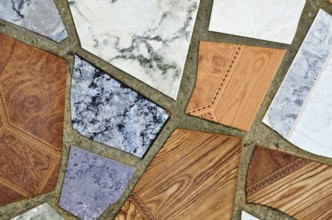 Background From The Broken Pieces Of Tiles Varna, Bulgaria, Europe