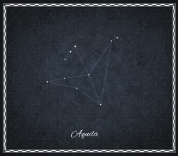 Aquila star constellation, Night sky, Cluster of stars, Deep space, Eagle constellation