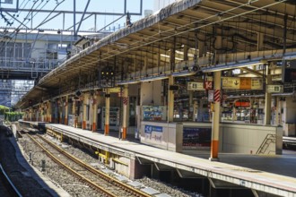 Image of Yokohama Station with no people. Shooting Location: Yokohama-city kanagawa prefecture