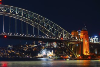 Sydneys shining bridge. Shooting Location: Australia, Sydney