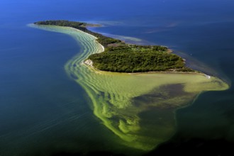 Vilm Island, Putbus, Mecklenburg-Western Pomerania, Germany, aerial photo from a small aircraft, 27