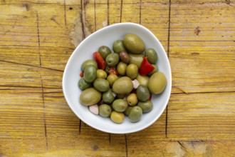 Plate of olives, Spain, Europe