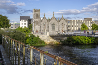 Deconsecrated Convent of Mercy Corrib River, Newtownsmith and Galway, Ireland, United Kingdom,