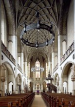 Castle church, view to the east, St., Sankt, Saint
