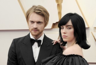 FINNEAS and Billie Eilish at the 94th Annual Academy Awards held at the Dolby Theatre in Los