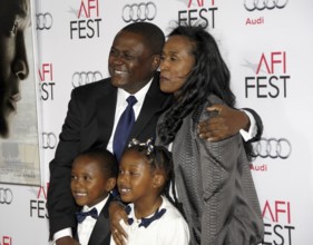 Dr. Bennet Omalu at the AFI FEST 2015 Centerpiece Gala premiere of 'Concussion' held at the TCL