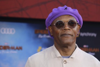 Samuel L. Jackson at the World premiere of 'Spider-Man Far From Home' held at the TCL Chinese