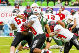 German Football League/ 28 Aug 2021 /Schwaebisch Hall Unicorns vs Saarland Hurricanes