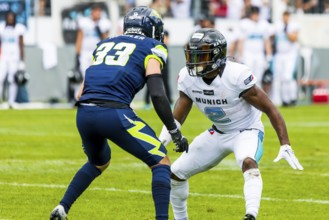 European League of Football, ELF/ Game :  Munich Ravens at  Stuttgart Surge on Aug. 13. 2023 ,in
