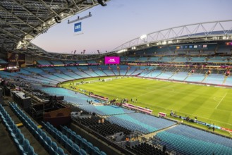 SYDNEY, AUSTRALIA, AUGUST 20: Stadium before Spain plays England in the final of the FIFA Women's