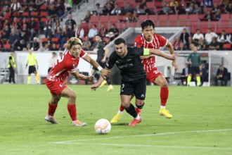 Strong in duels and dangerous in goals: Ritsu Doan (SC Freiburg) with Wooyeong Jeong Woo-Yeong