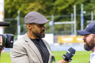 ELF/ Game : Munich Ravens at Stuttgart Surge on Aug. 13. 2023, in the Gazi Stadium, Stuttgart,