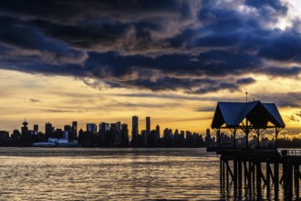 Vancouver Skyline Canada dwntown west end City