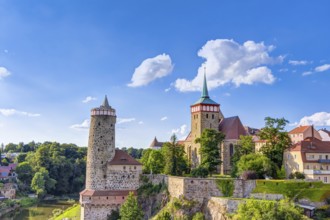 Historic old town of Bautzen in Saxony, Germany, Europe