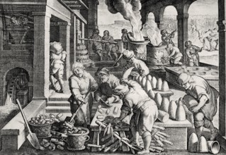 Sugar production, 16th century