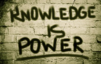 Knowledge Is Power Concept