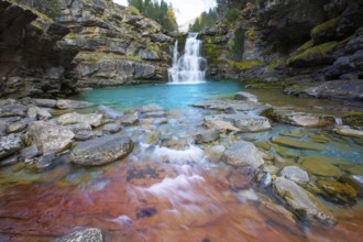 Gradas de Soaso in Arazas river Ordesa valley Pyrenees Huesca Aragon Spain