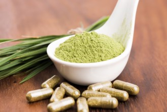 Young barley graß Detox superfood