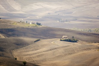 An image of the beautiful landscape near Pienza Italy