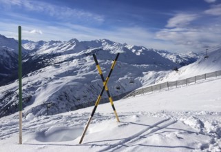 Winter landscape in St.Christoph in Aaustria