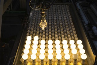 Test stand for LED lights
