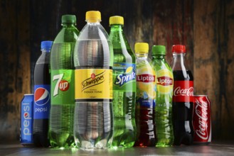 Global soft drink market is dominated by brands of few multinational companies founded in North