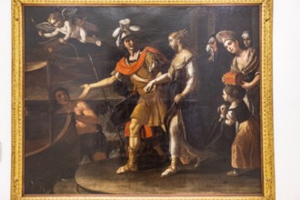 Paris and Elena, 17th century, oil on canvas, Mattia Preti, Can Cotoner, Palma, Mallorca, Balearic
