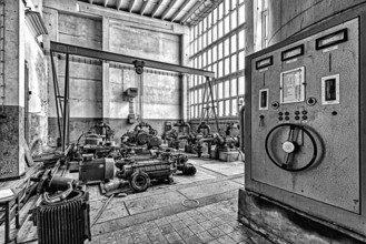 Waterworks machine hall Lost Places