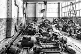 Waterworks machine hall Lost Places