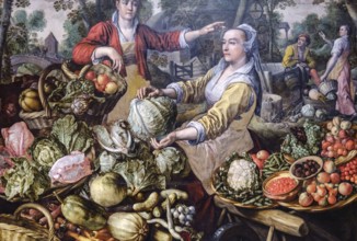 Joachim Beuckelaer, The four elements: the earth, 1575, oil on canvas, National Gallery, London,