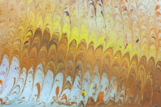 Abstract marbling art patterns in paint as background