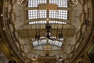 Fisheye, interior view, aeroplane, Bristol City Museum and Art Gallery, Bristol, England, Great
