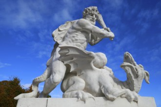 Sculpture in front of Karlsruhe Palace