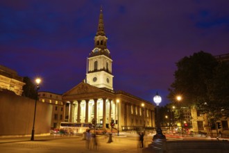 London Trafalgar Square St Martin church of England