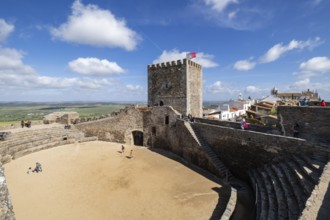 Castelo de Monsaraz, Monumento Nacional, Monsaraz, Distrito de Évora, Alentejo, Portugal, Europe