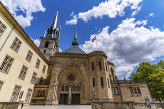 Notre-Dame Cathedral, a Catholic Cathedral in Luxembourg City
