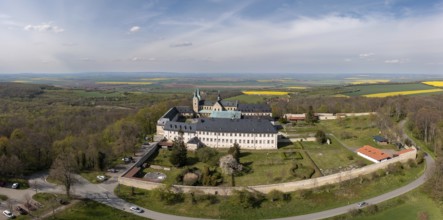 Aerial photographs district Harz Huy Huysburg