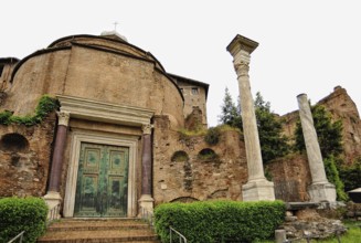 A picture of the amazing roman forum